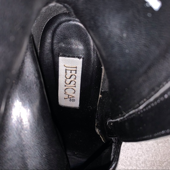 Jessica black heels boot - Picture 4 of 5